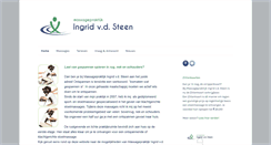 Desktop Screenshot of massagepraktijkingrid.nl