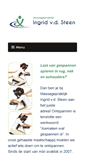 Mobile Screenshot of massagepraktijkingrid.nl